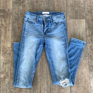 Abercrombie high waist skinny jeans